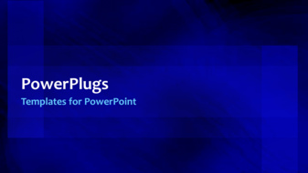 PowerPoint Template - An abstract background